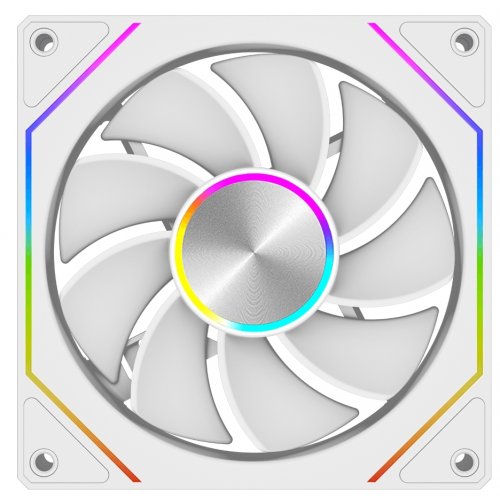 Купить Кулер для корпуса PCCooler FG120R ARGB White с проверкой совместимости: обзор, характеристики, цена в Киеве, Днепре, Одессе, Харькове, Украине | интернет-магазин TELEMART.UA фото