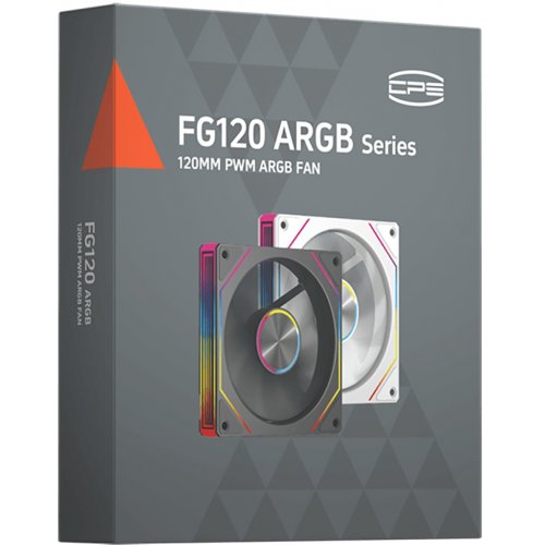 Купить Кулер для корпуса PCCooler FG120R ARGB White с проверкой совместимости: обзор, характеристики, цена в Киеве, Днепре, Одессе, Харькове, Украине | интернет-магазин TELEMART.UA фото
