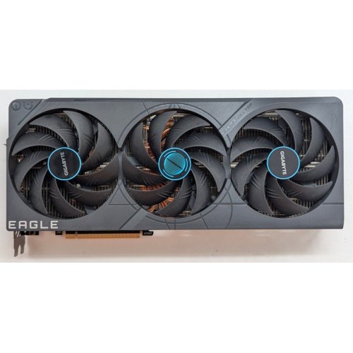 Купить Видеокарта Gigabyte GeForce RTX 4080 EAGLE 16384MB (GV-N4080EAGLE-16GD) (Восстановлено продавцом, 788551) с проверкой совместимости: обзор, характеристики, цена в Киеве, Днепре, Одессе, Харькове, Украине | интернет-магазин TELEMART.UA фото