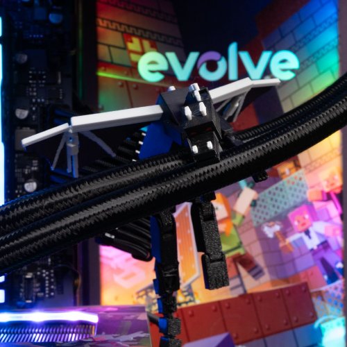 Компьютер EVOLVE SpecialPart Minecraft PC (EVSP-MPCR7500FN5060-D532S1TBK) Black купить в Украине: Киев, Днепр, Харьков, Одесса  | Низкая цена, отзывы, характеристики от TELEMART фото