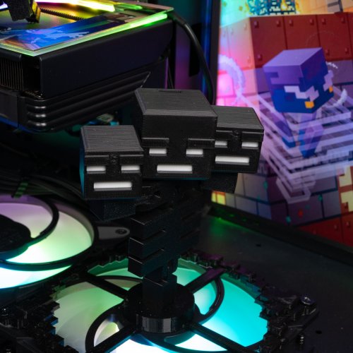 Компьютер EVOLVE SpecialPart Minecraft PC (EVSP-MPCR7500FN5060-D532S1TBK) Black купить в Украине: Киев, Днепр, Харьков, Одесса  | Низкая цена, отзывы, характеристики от TELEMART фото