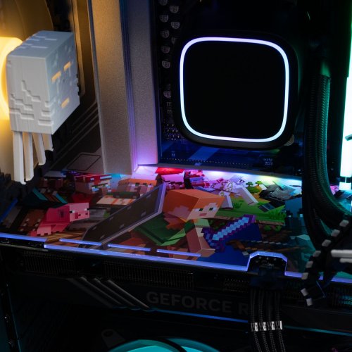 Компьютер EVOLVE SpecialPart Minecraft PC (EVSP-MPCR7500FN5060-D532S1TBK) Black купить в Украине: Киев, Днепр, Харьков, Одесса  | Низкая цена, отзывы, характеристики от TELEMART фото