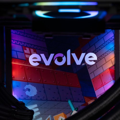 Компьютер EVOLVE SpecialPart Minecraft PC (EVSP-MPCR7500FN5060-D532S1TBK) Black купить в Украине: Киев, Днепр, Харьков, Одесса  | Низкая цена, отзывы, характеристики от TELEMART фото