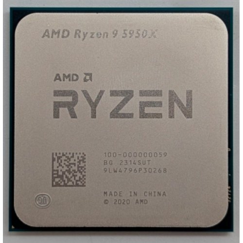 Процесор AMD Ryzen 9 5950X 3.4(4.9)GHz 64MB sAM4 Tray (100-000000059) (Відновлено продавцем, 788558) купити з перевіркою сумісності: огляд, характеристики, ціна у Києві, Львові, Вінниці, Хмельницькому, Івано-Франківську, Україні | інтернет-магазин TELEMART.UA фото
