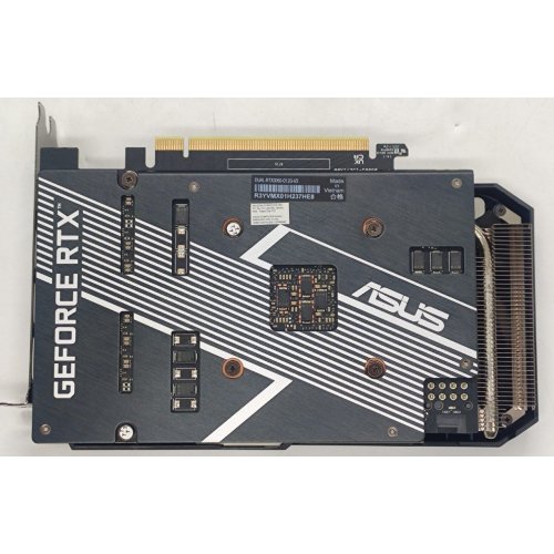 Відеокарта Asus GeForce RTX 3060 Dual OC 12288MB (DUAL-RTX3060-O12G-V2) (Відновлено продавцем, 788579) купити з перевіркою сумісності: огляд, характеристики, ціна у Києві, Львові, Вінниці, Хмельницькому, Івано-Франківську, Україні | інтернет-магазин TELEMART.UA фото