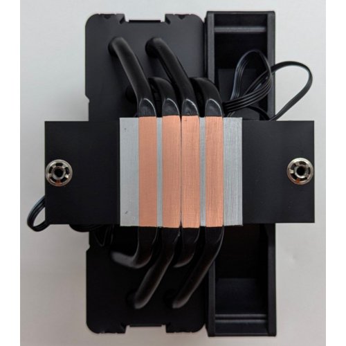 Кулер Deepcool AG400 ARGB (R-AG400-BKANMC-G-2) Black (Відновлено продавцем, 788584) купити з перевіркою сумісності: огляд, характеристики, ціна у Києві, Львові, Вінниці, Хмельницькому, Івано-Франківську, Україні | інтернет-магазин TELEMART.UA фото