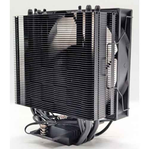 Кулер Deepcool AG400 ARGB (R-AG400-BKANMC-G-2) Black (Відновлено продавцем, 788589) купити з перевіркою сумісності: огляд, характеристики, ціна у Києві, Львові, Вінниці, Хмельницькому, Івано-Франківську, Україні | інтернет-магазин TELEMART.UA фото