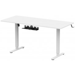 Уцінка стіл з електро регулюванням висоти OfficePro ODE1670 White (Відсутні кабельні стяжкит(2шт), 788602)