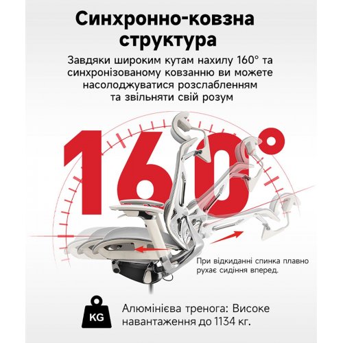 Ергономічне крісло GT Chair Dvary X Pro Grey купити в Україні: Київ, Львів, Хмельницький, Тернопіль, Івано-Франківськ | Низька ціна, відгуки, характеристики від TELEMART фото