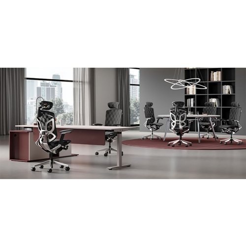 Ергономічне крісло GT Chair Dvary X Pro Grey купити в Україні: Київ, Львів, Хмельницький, Тернопіль, Івано-Франківськ | Низька ціна, відгуки, характеристики від TELEMART фото