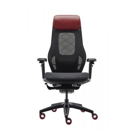 Эргономичное кресло GT Chair ROC CHAIR R9-X Black/Red купить в Украине: Киев, Днепр, Харьков, Одесса  | Низкая цена, отзывы, характеристики от TELEMART фото