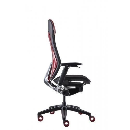 Эргономичное кресло GT Chair ROC CHAIR R9-X Black/Red купить в Украине: Киев, Днепр, Харьков, Одесса  | Низкая цена, отзывы, характеристики от TELEMART фото