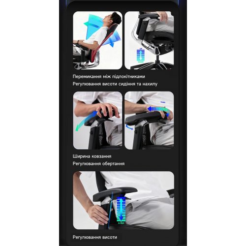 Эргономичное кресло GT Chair ROC CHAIR R9-X Black/Red купить в Украине: Киев, Днепр, Харьков, Одесса  | Низкая цена, отзывы, характеристики от TELEMART фото