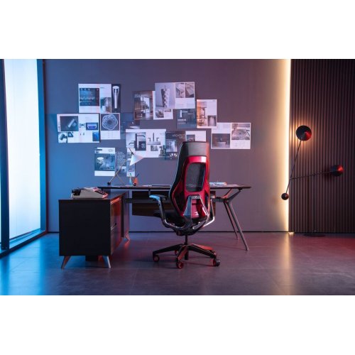 Купить Эргономичное кресло GT Chair ROC CHAIR R9-X Black/Red - цена в Харькове, Киеве, Днепре, Одессе
в интернет-магазине Telemart фото
