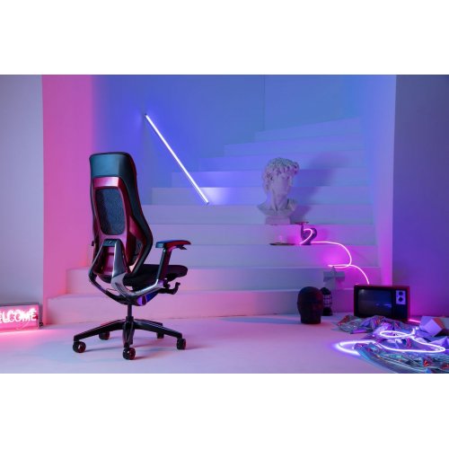 Купить Эргономичное кресло GT Chair ROC CHAIR R9-X Black/Red - цена в Харькове, Киеве, Днепре, Одессе
в интернет-магазине Telemart фото