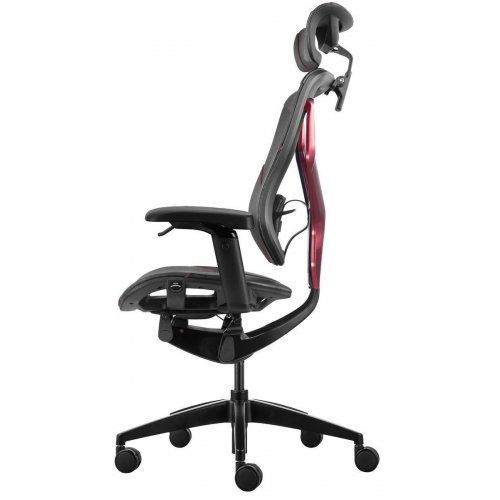 Ергономічне крісло GT Chair Vida X PU Design Black купити в Україні: Київ, Львів, Хмельницький, Тернопіль, Івано-Франківськ | Низька ціна, відгуки, характеристики від TELEMART фото