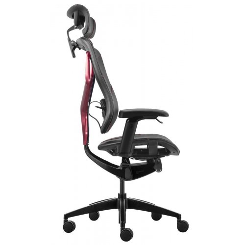 Ергономічне крісло GT Chair Vida X PU Design Black купити в Україні: Київ, Львів, Хмельницький, Тернопіль, Івано-Франківськ | Низька ціна, відгуки, характеристики від TELEMART фото