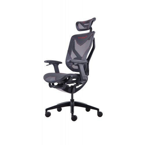 Купить Эргономичное кресло GT Chair Vida X PU Design Black - цена в Харькове, Киеве, Днепре, Одессе
в интернет-магазине Telemart фото