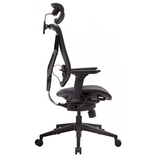 Ергономічне крісло GT Chair Vida M Black купити в Україні: Київ, Львів, Хмельницький, Тернопіль, Івано-Франківськ | Низька ціна, відгуки, характеристики від TELEMART фото