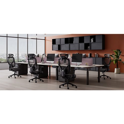 Ергономічне крісло GT Chair Vida M Black купити в Україні: Київ, Львів, Хмельницький, Тернопіль, Івано-Франківськ | Низька ціна, відгуки, характеристики від TELEMART фото