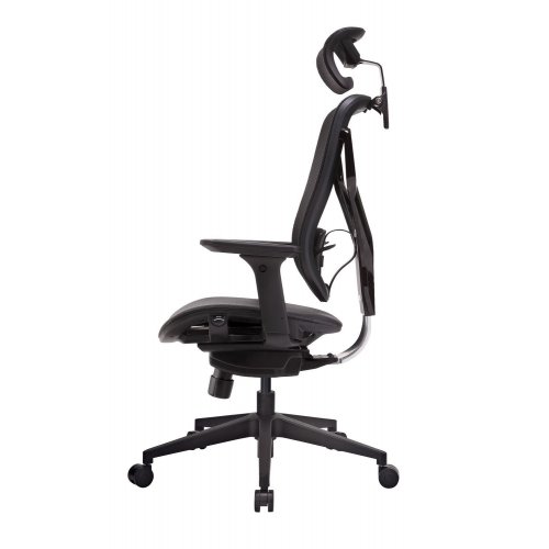 Купить Эргономичное кресло GT Chair Vida M Black - цена в Харькове, Киеве, Днепре, Одессе
в интернет-магазине Telemart фото