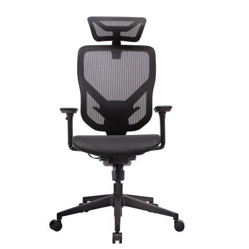 Купить Эргономичное кресло GT Chair Vida M Black - цена в Харькове, Киеве, Днепре, Одессе
в интернет-магазине Telemart фото