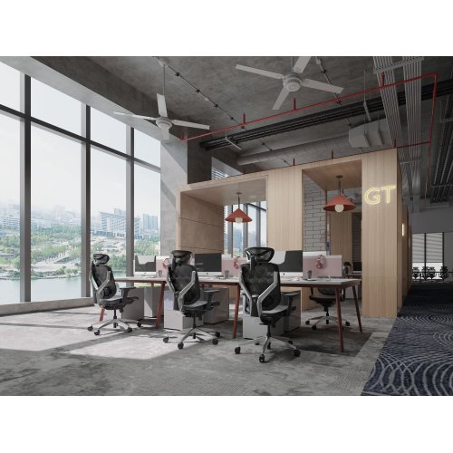 Купить Эргономичное кресло GT Chair Vida M Black - цена в Харькове, Киеве, Днепре, Одессе
в интернет-магазине Telemart фото