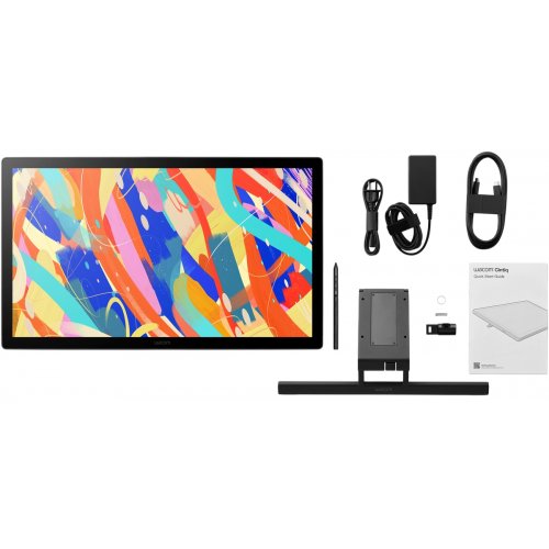 Купити Монітор-планшет Wacom Cintiq 24 (DTK246K0B) Black - ціна в Києві, Львові, Вінниці, Хмельницькому, Франківську, Україні | інтернет-магазин TELEMART.UA фото