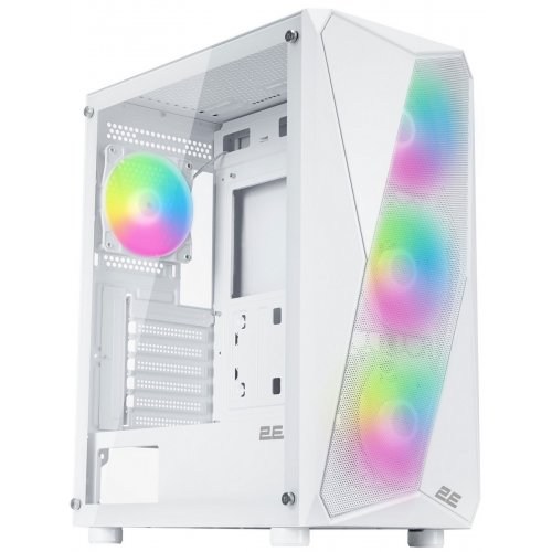 Купить Корпус 2E Gaming Aruba без БП (2E-G3313W) White с проверкой совместимости: обзор, характеристики, цена в Киеве, Днепре, Одессе, Харькове, Украине | интернет-магазин TELEMART.UA фото