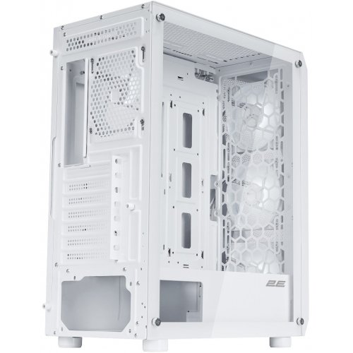 Купить Корпус 2E Gaming Aruba без БП (2E-G3313W) White с проверкой совместимости: обзор, характеристики, цена в Киеве, Днепре, Одессе, Харькове, Украине | интернет-магазин TELEMART.UA фото