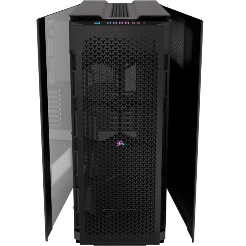 Корпус Corsair iCUE LINK 9000D RGB AIRFLOW Tempered Glass без БЖ (CC-9011273-WW) Black купити з перевіркою сумісності: огляд, характеристики, ціна у Києві, Львові, Вінниці, Хмельницькому, Івано-Франківську, Україні | інтернет-магазин TELEMART.UA фото