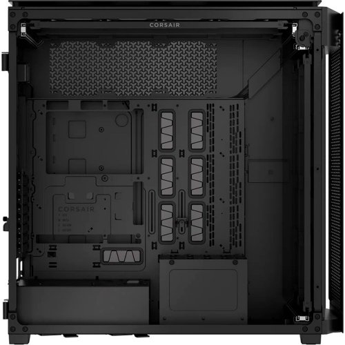 Корпус Corsair iCUE LINK 9000D RGB AIRFLOW Tempered Glass без БЖ (CC-9011273-WW) Black купити з перевіркою сумісності: огляд, характеристики, ціна у Києві, Львові, Вінниці, Хмельницькому, Івано-Франківську, Україні | інтернет-магазин TELEMART.UA фото