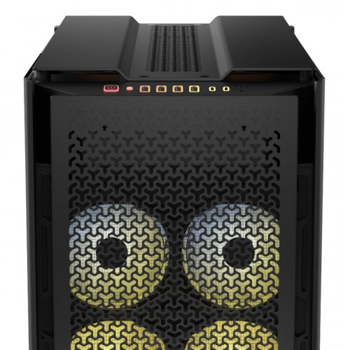 Корпус Corsair iCUE LINK 9000D RGB AIRFLOW Tempered Glass без БЖ (CC-9011273-WW) Black купити з перевіркою сумісності: огляд, характеристики, ціна у Києві, Львові, Вінниці, Хмельницькому, Івано-Франківську, Україні | інтернет-магазин TELEMART.UA фото