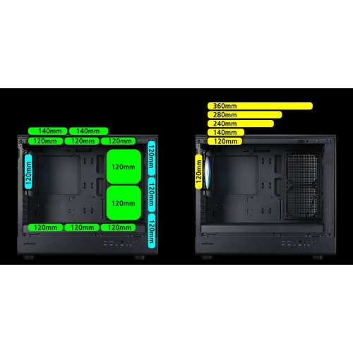 Купить Корпус Zalman M5 Tempered Glass без БП Black с проверкой совместимости: обзор, характеристики, цена в Киеве, Днепре, Одессе, Харькове, Украине | интернет-магазин TELEMART.UA фото