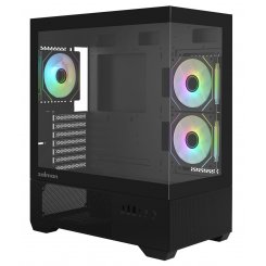 Корпус Zalman Chronix Tempered Glass без БП Black
