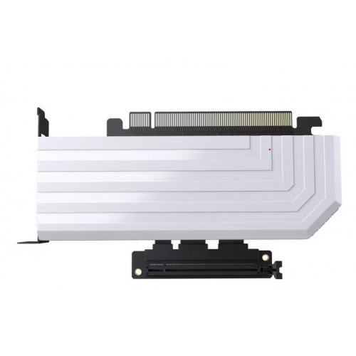 Купити Райзер Hyte PCIE40 4.0 Luxury Riser Cable 200mm (ACC-HYTE-PCIE40-W) White - ціна в Києві, Львові, Вінниці, Хмельницькому, Франківську, Україні | інтернет-магазин TELEMART.UA фото