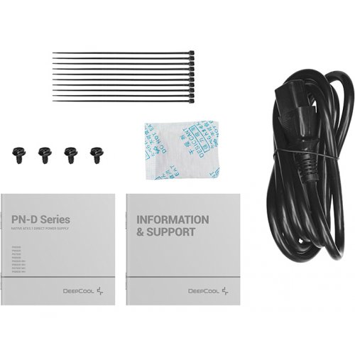 Купить Блок питания Deepcool PN850D V2 850W (R-PN850D-FC0B-EU-V2) с проверкой совместимости: обзор, характеристики, цена в Киеве, Днепре, Одессе, Харькове, Украине | интернет-магазин TELEMART.UA фото