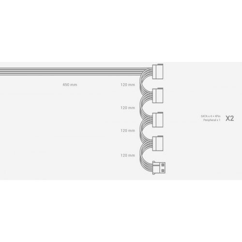 Купить Блок питания Deepcool PN850D V2 850W (R-PN850D-FC0B-EU-V2) с проверкой совместимости: обзор, характеристики, цена в Киеве, Днепре, Одессе, Харькове, Украине | интернет-магазин TELEMART.UA фото