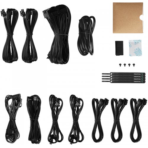 Блок живлення Deepcool PX1000G V2 1000W (R-PXA00G-FC0B-EU-V2) Black купити з перевіркою сумісності: огляд, характеристики, ціна у Києві, Львові, Вінниці, Хмельницькому, Івано-Франківську, Україні | інтернет-магазин TELEMART.UA фото