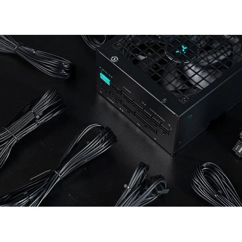 Блок живлення Deepcool PX1000G V2 1000W (R-PXA00G-FC0B-EU-V2) Black купити з перевіркою сумісності: огляд, характеристики, ціна у Києві, Львові, Вінниці, Хмельницькому, Івано-Франківську, Україні | інтернет-магазин TELEMART.UA фото