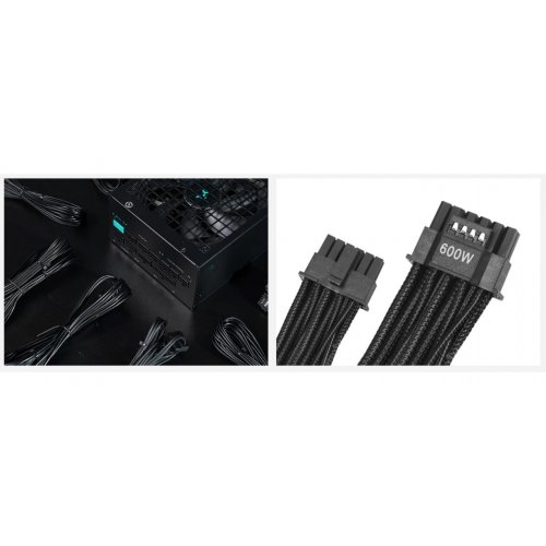 Блок живлення Deepcool PX850G V2 850W (R-PX850G-FC0B-EU-V2) Black купити з перевіркою сумісності: огляд, характеристики, ціна у Києві, Львові, Вінниці, Хмельницькому, Івано-Франківську, Україні | інтернет-магазин TELEMART.UA фото