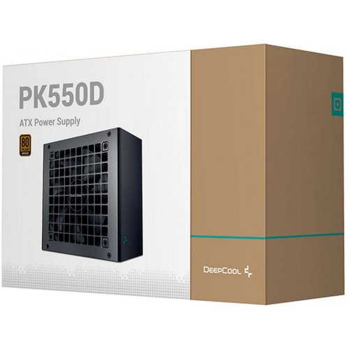 Купить Блок питания Deepcool GAMER STORM PK550D 550W (R-PK550D-FA0B-JGEU) с проверкой совместимости: обзор, характеристики, цена в Киеве, Днепре, Одессе, Харькове, Украине | интернет-магазин TELEMART.UA фото