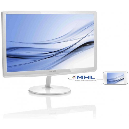 Продать Монитор Philips 23.6" 247E6EDAW/01 White по Trade-In интернет-магазине Телемарт - Киев, Днепр, Украина фото