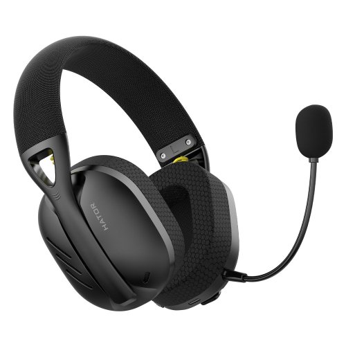 Купити Уцінка навушники HATOR Hyperpunk 2 Wireless Tri-mode (HTA-855) Black (Сліди використання, 788877) - ціна в Києві, Львові, Вінниці, Хмельницькому, Франківську, Україні | інтернет-магазин TELEMART.UA фото