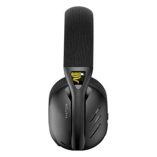 Купити Уцінка навушники HATOR Hyperpunk 2 Wireless Tri-mode (HTA-855) Black (Сліди використання, 788877) - ціна в Києві, Львові, Вінниці, Хмельницькому, Франківську, Україні | інтернет-магазин TELEMART.UA фото
