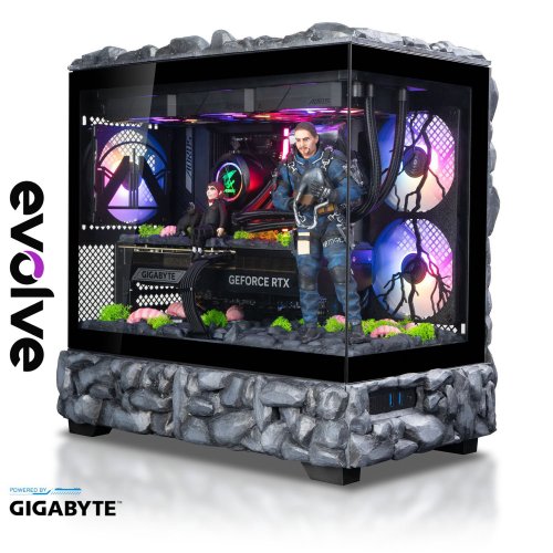 Компьютер EVOLVE SpecialPart DeathStranding 2 (EVSP-DSR780X3DA970XT-D532S1TBK) Black купить в Украине: Киев, Днепр, Харьков, Одесса  | Низкая цена, отзывы, характеристики от TELEMART фото