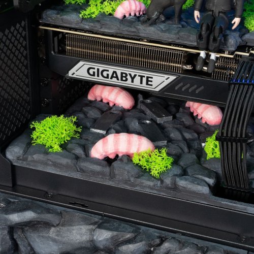 Компьютер EVOLVE SpecialPart DeathStranding 2 (EVSP-DSR780X3DA970XT-D532S1TBK) Black купить в Украине: Киев, Днепр, Харьков, Одесса  | Низкая цена, отзывы, характеристики от TELEMART фото