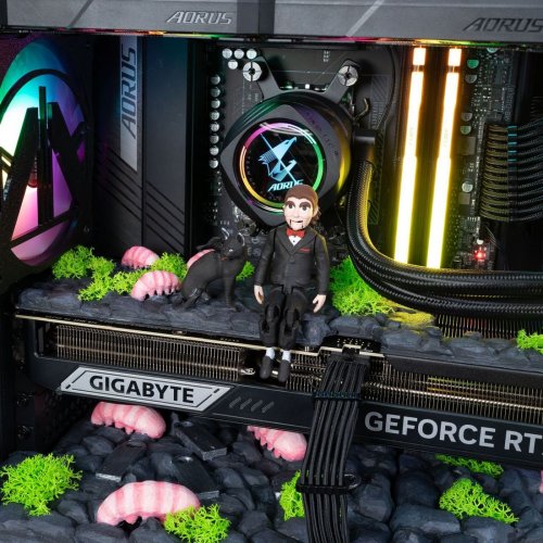 Компьютер EVOLVE SpecialPart DeathStranding 2 (EVSP-DSR780X3DA970XT-D532S1TBK) Black купить в Украине: Киев, Днепр, Харьков, Одесса  | Низкая цена, отзывы, характеристики от TELEMART фото