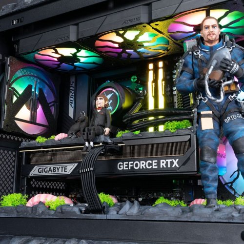 Компьютер EVOLVE SpecialPart DeathStranding 2 (EVSP-DSR780X3DA970XT-D532S1TBK) Black купить в Украине: Киев, Днепр, Харьков, Одесса  | Низкая цена, отзывы, характеристики от TELEMART фото