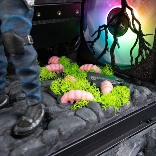 Компьютер EVOLVE SpecialPart DeathStranding 2 (EVSP-DSR780X3DA970XT-D532S1TBK) Black купить в Украине: Киев, Днепр, Харьков, Одесса  | Низкая цена, отзывы, характеристики от TELEMART фото